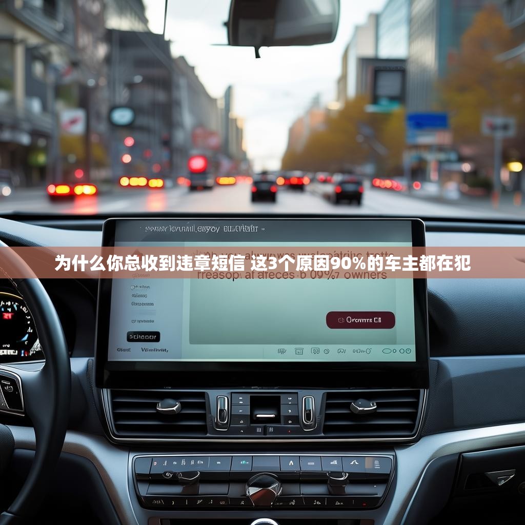 详细阅读:为什么你总收到违章短信 这3个原因90%的车主都在犯 为什么你总收到违章短信 这3个原因90%的车主都在犯