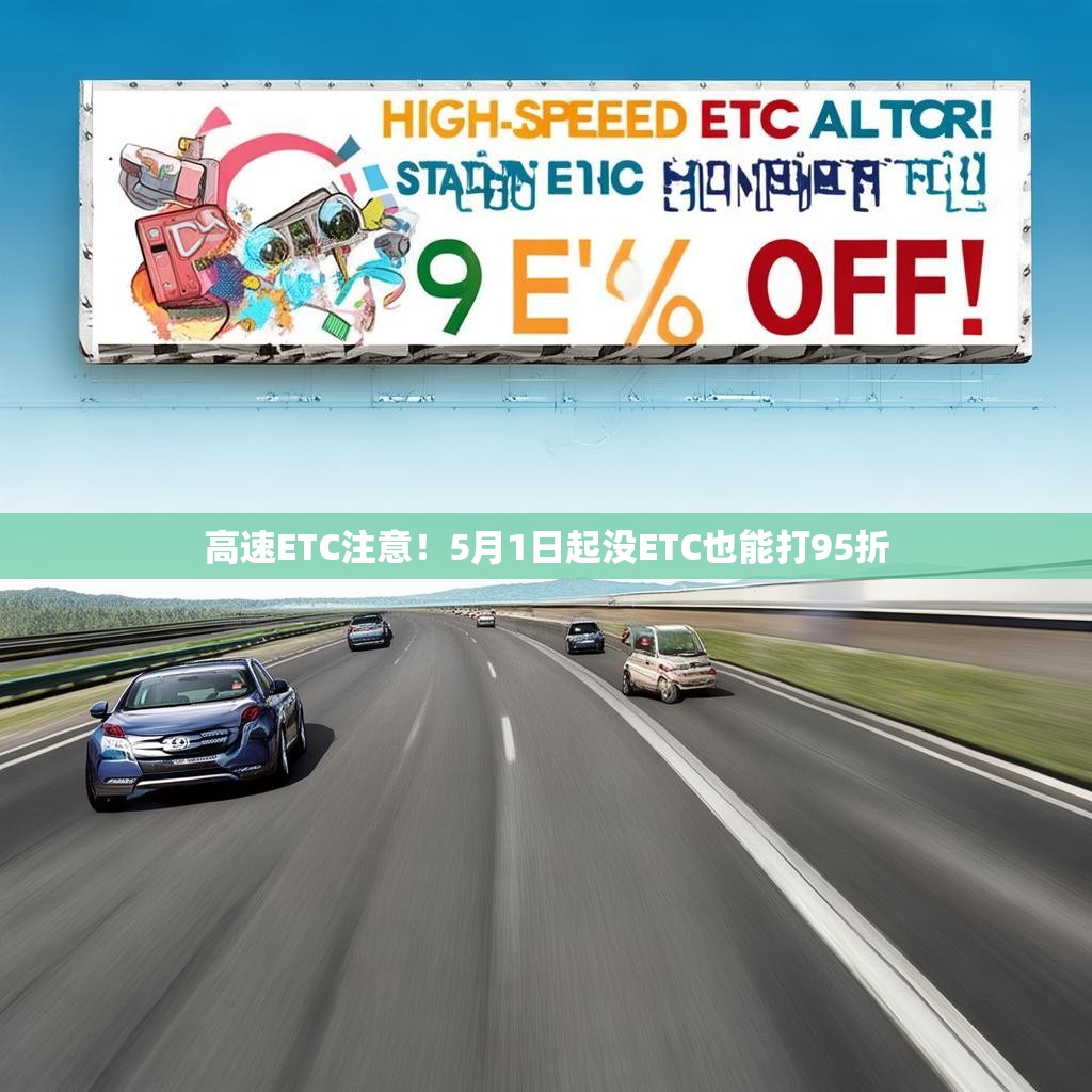 高速ETC注意！5月1日起没ETC也能打95折