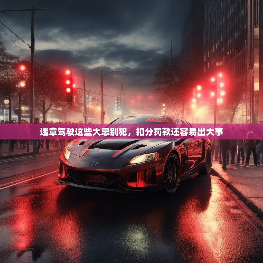 详细阅读:违章驾驶这些大忌别犯,扣分罚款还容易出大事 违章驾驶这些大忌别犯,扣分罚款还容易出大事