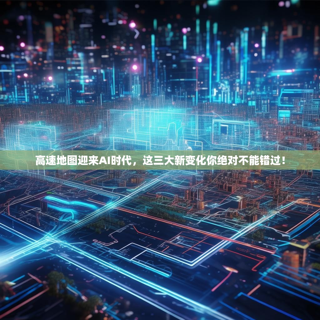 高速地图迎来AI时代，这三大新变化你绝对不能错过！