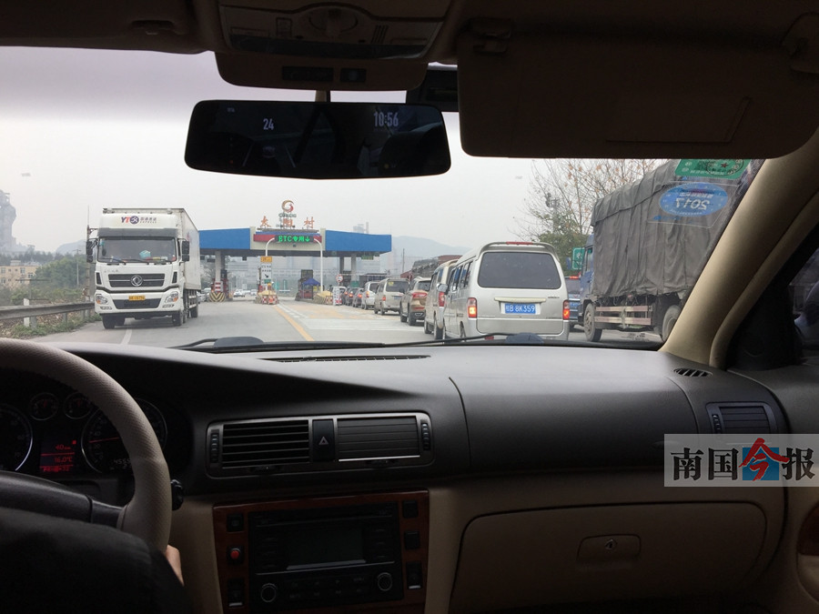 柳州市高速收费站ETC车道使用率低_三柳高速车流拥堵原因分析_高速收费
